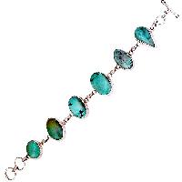 Silver Gemstone Bracelet Sgb-016