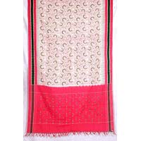 Ikat Block Printed Dupatta-pd-09