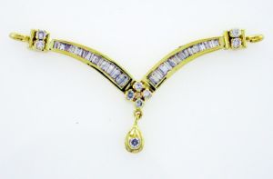 Diamond Gold Pendant-Dgp-06