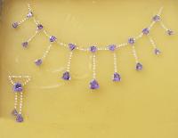 Diamond Tanzanite Gold Set Dgs-05