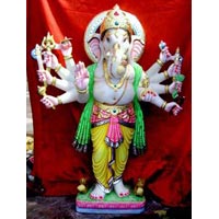 Lord Ganesha Marble Statues - 03