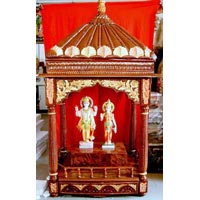 wooden mandir