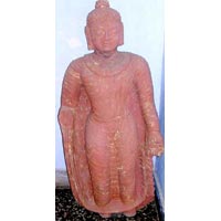 Mathura Budha standing statue