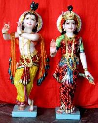 Radha Krishna Marble Statues 01