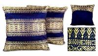 Blue Diamond Cushion Cover