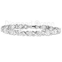 Platinum Diamond Bracelets - MGBR00074