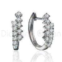Platinum Diamonds Earring - MGE000021