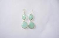 Peru Chalcedony Earring