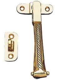 Brass Georgian Casement Fastener- Ad-1019