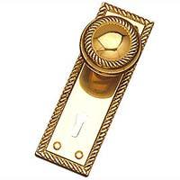 Brass Georgian Mortice Knob Lock Ad-1066
