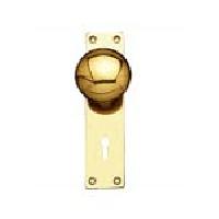 Brass Victorian Knob Lock Ad-1167