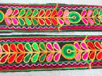 decorative indian embroidered laces