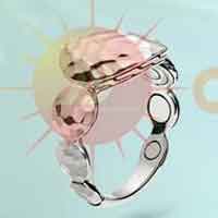 Hammerd Sterling Silver Fashion Ring