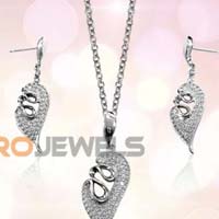 Latest Fashion 925 Sterling Silver Pendantset