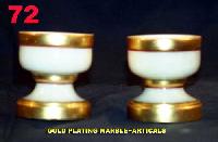 Gold Plated Marble Articles Mc-002