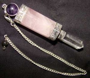 Gemstone Three Piece Pendulum