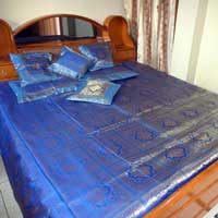 Jacquard Zari Bed Sheet