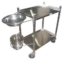 medical dressing trolley