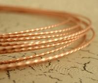 twisted copper wire