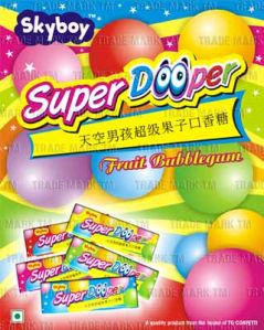 Super Dooper Chewing Bubble Gum