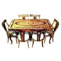 Antique Dining Table Set WF-01