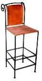 Iron Wooden Chair - (wf-02)