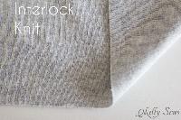 knitted interlock fabrics