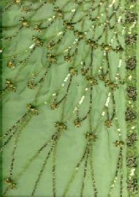 Embroidered Silk Fabric-04