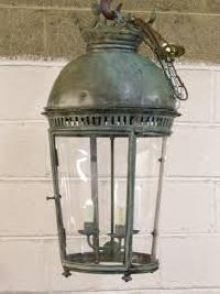 Copper Antique Lantern