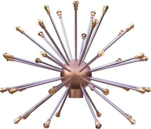 Brass Fountain Dandelion Nozzle