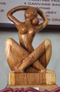 Decorative Wooden Statue