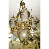 Glass Chandelier