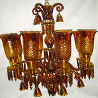 Glass Chandelier