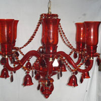 Glass Chandelier