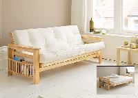 Wooden Sofa - White