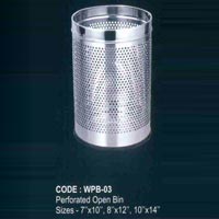 Perforated Open Waste Bins