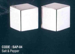 Stainless Steel Salt and Pepper Shaker Set