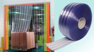 Double Ribbed Pvc Strip Curtains