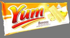 Banana Yum Cream Wafers