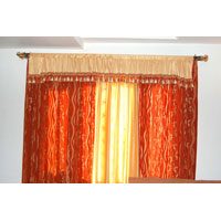Curtains with Boxplate Frill