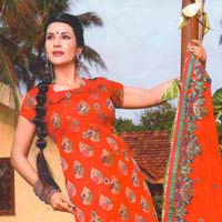 Anuthi Banarasi Silk Dress Material