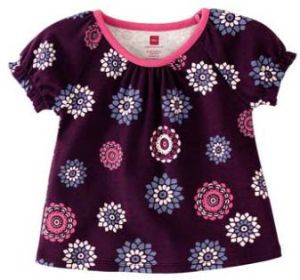 Girls Round Neck Tops