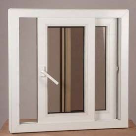 Double Shutter Sliding UPVC Window