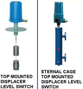 Top Mounted Displacer Level Switches