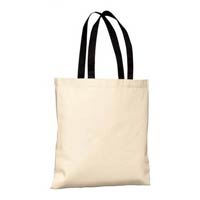 Cotton Colored Handle Bag