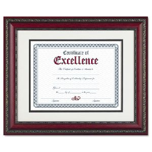 Fiber Certificate Frame