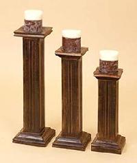 Wooden Candle Stands