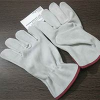 Cow Split Leather Industrial Gloves