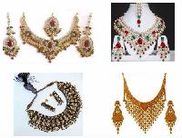 Brass Necklace, Costume Jewelry