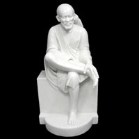 marble saibaba statue